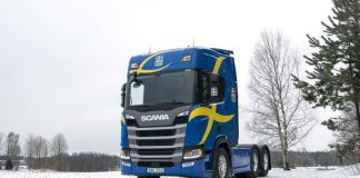 Swedish cross-country ski team travels sustainable with Scania