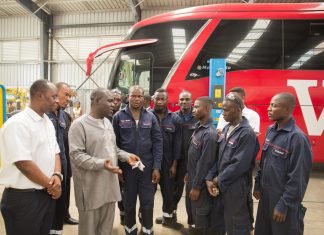 Ghanian Technicians will be powered by Scania Training Program