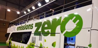 AYATS 100% electric sightseeing bus