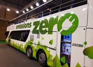 AYATS 100% electric sightseeing bus