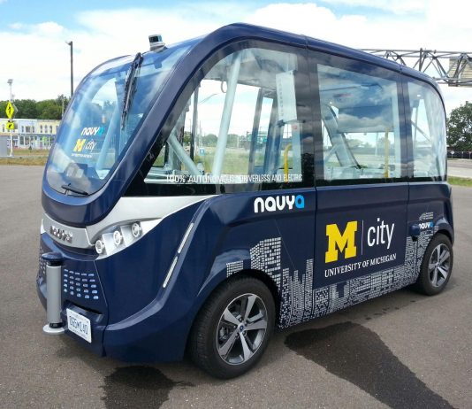 Asia-Pacific driverless shuttle base in Adelaide