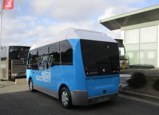 Electric MiniBus for narrow streets by KARSAN