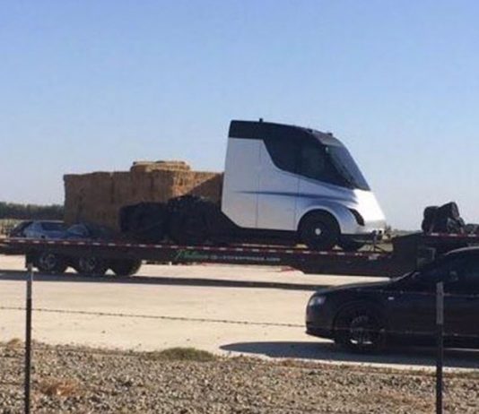 Tesla Semi-Truck Possibly Spotted During Testing