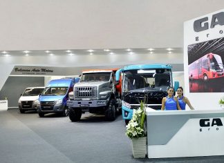 GAZ GROUP unveiled GAZon NEXT Truck at Expocruz 2017