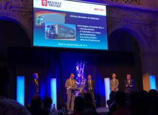 Renault Trucks wins the “Low Emissions Driveline Award”