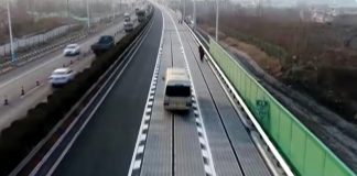 China solar powered highway is opening