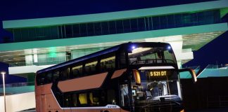 World premiere of the new Setra S 531 DT double-decker bus